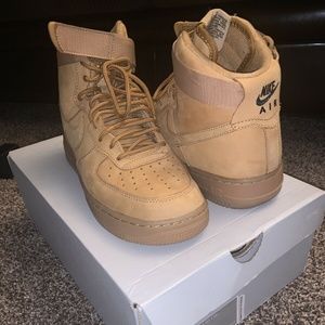 Nike Air Force 1 High 07 LV8 Wheat Flax Gum Shoes